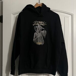 Aggressively Single Hoodie Large